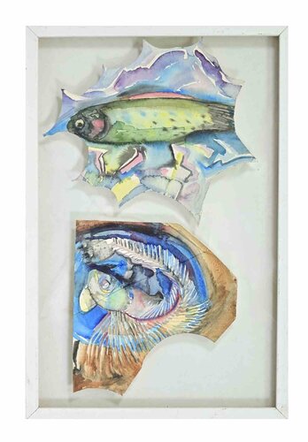 Trout by Marina Haas, Work on Paper for Sale on Singulart