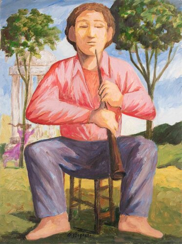 Piper von Lucio Castagneri, Malerei kaufen auf Singulart