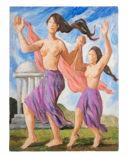 The Celebration von Lucio Castagneri, Malerei kaufen auf Singulart