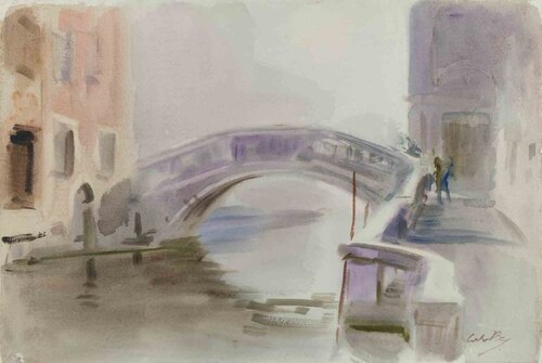 View of Venice di Carlo Ravagnan, Opera su carta in vendita su Singulart