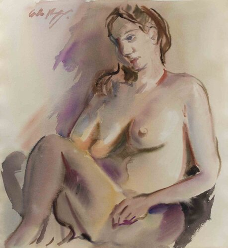Nude di Carlo Ravagnan, Opera su carta in vendita su Singulart
