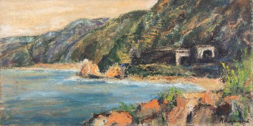 View of Costa Viola de Pino Romanò, Pintura a la venta en Singulart
