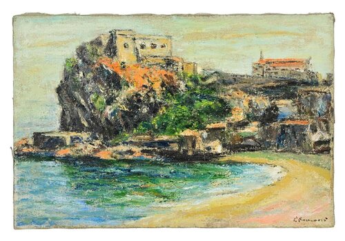 View of Scilla von Pino Romanò, Malerei kaufen auf Singulart