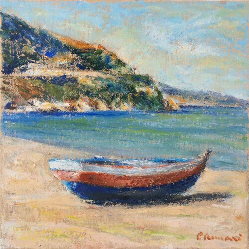 View of Scilla von Pino Romanò, Malerei kaufen auf Singulart