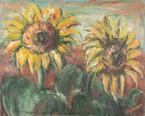 Sunflowers von Pino Romanò, Malerei kaufen auf Singulart