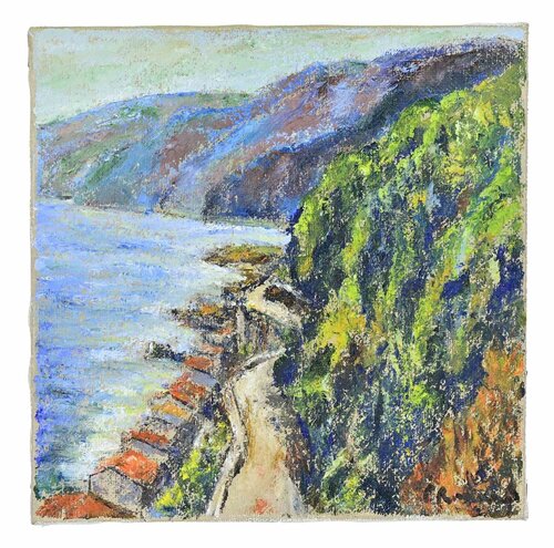 Costa Viola in Scilla von Pino Romanò, Malerei kaufen auf Singulart