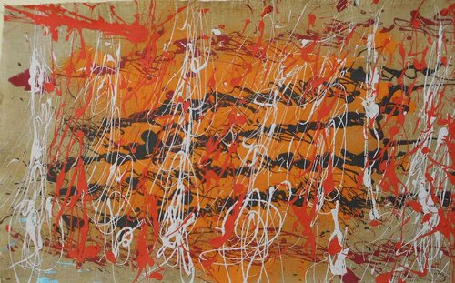 Number 11  par Alfredo Pizzi, Peinture en vente sur Singulart