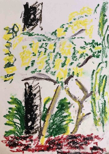 Composition 2 par Alfredo Pizzi, Œuvre sur papier en vente sur Singulart