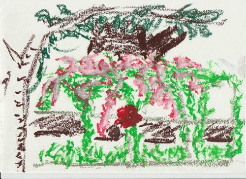 Composition 12 van Alfredo Pizzi, Werk op papier te koop op Singulart