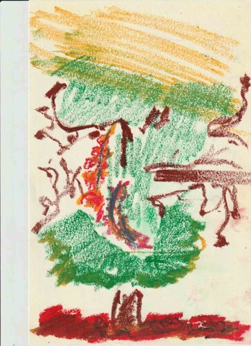 Abstract 2 by Alfredo Pizzi, Work on Paper for Sale on Singulart