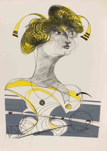 Woman von Lillo Messina, Druck kaufen auf Singulart