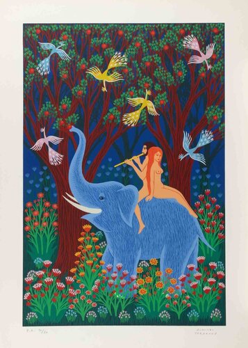 Earthly Paradise de Dimitri Yordanov, Impresión a la venta en Singulart