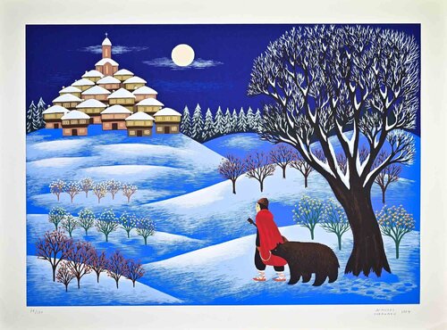 Frozen Night by Dimitri Yordanov, Print for Sale on Singulart