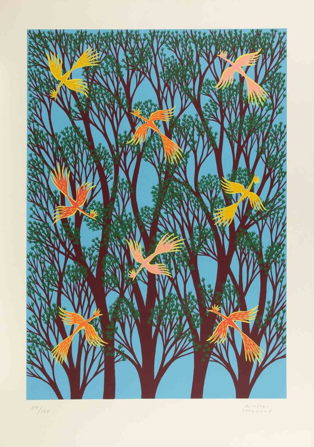 Trees of Life Dimitri Yordanov Stampa in vendita