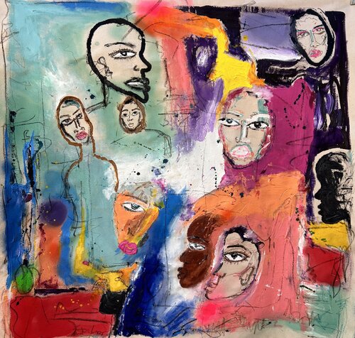 Hold The Joy by Miles Regis, 회화 for Sale on Singulart