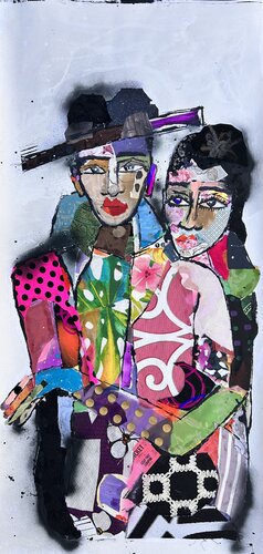 Wearing The Smile You Gave Me di Miles Regis, Pittura in vendita su Singulart