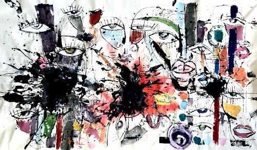 Life Goes On by Miles Regis, 회화 for Sale on Singulart