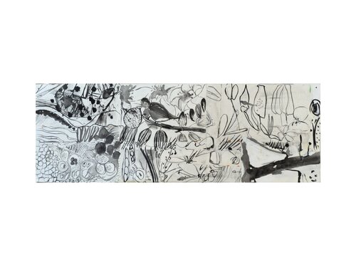 Nido di inchiostro di Carmen Viro, Pittura in vendita su Singulart