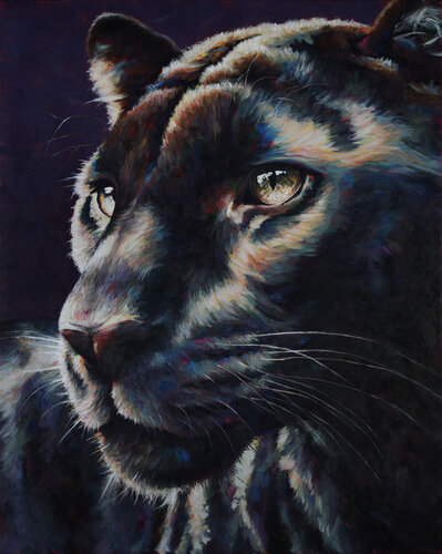 MÍSTICO Y ELEGANTE von Alfonso Silván, Malerei kaufen auf Singulart