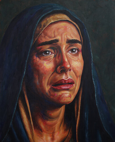 EL LAMENTO di Alfonso Silván, Pittura in vendita su Singulart