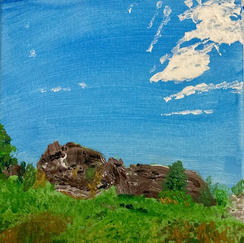 Staffordshire Moors van Ruth Breen, Schilderij te koop op Singulart