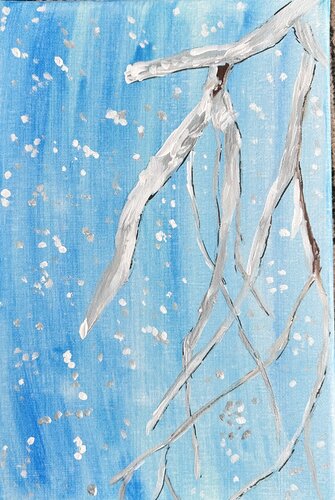 Snowy time de Ruth Breen, Pintura a la venta en Singulart