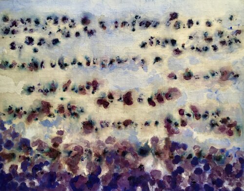 POURPRE, PURPURISSUM, AZUL. nr 914/07 di Inge Boesken Kanold, Altri media in vendita su Singulart