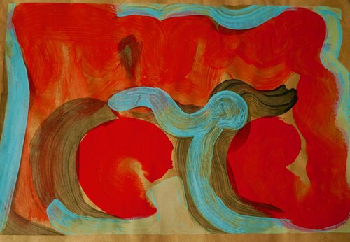NR 599/22 by Inge Boesken Kanold, Work on Paper for Sale on Singulart