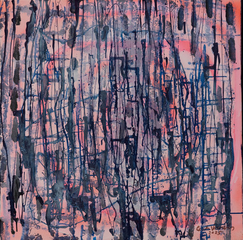 Deep Lines van Carlos Vasconcellos, Schilderij te koop op Singulart