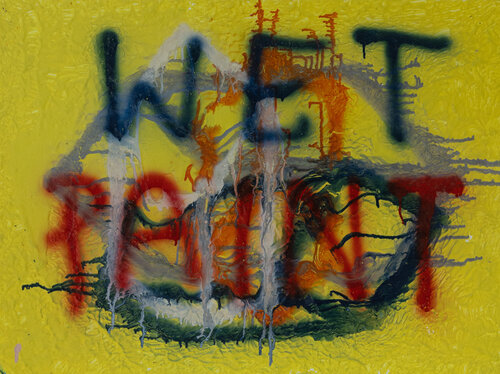 Wet Paint by Carlos Vasconcellos, Painting for Sale on Singulart