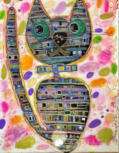 Street Cat No. 8 von ANKE NEUFING, Malerei kaufen auf Singulart