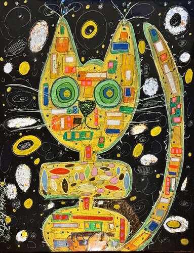 Street Cat No. 9 van ANKE NEUFING, Schilderij te koop op Singulart