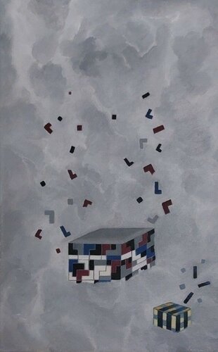 Terza dimensione 2 par Laura Marra, Peinture en vente sur Singulart
