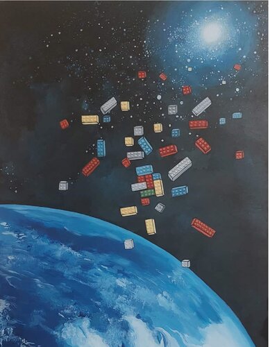 Terza dimensione 4 di Laura Marra, Pittura in vendita su Singulart