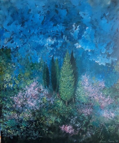Paesaggio onirico par Laura Marra, Peinture en vente sur Singulart