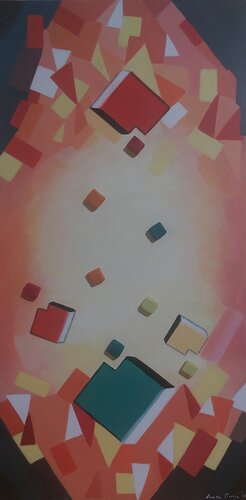 Terza dimensione 5 by Laura Marra, Painting for Sale on Singulart