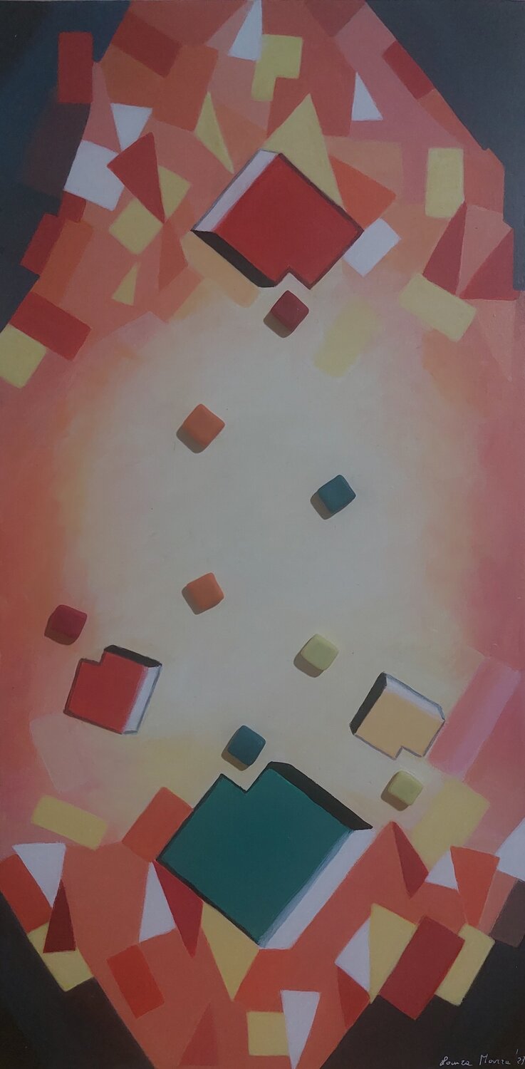 Terza dimensione 5 Laura Marra Pintura original en venta