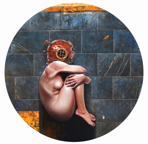 TRANSITION van Heyder Reyes, Schilderij te koop op Singulart