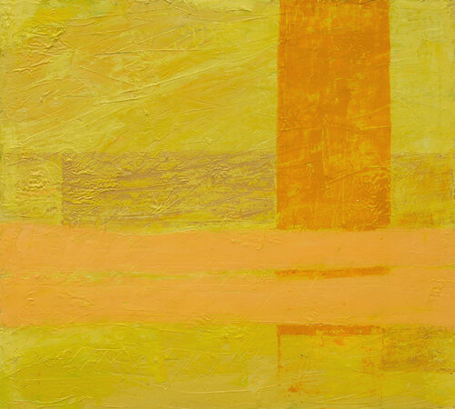 Acardia #yellow van Falk Richwien, Schilderij te koop op Singulart