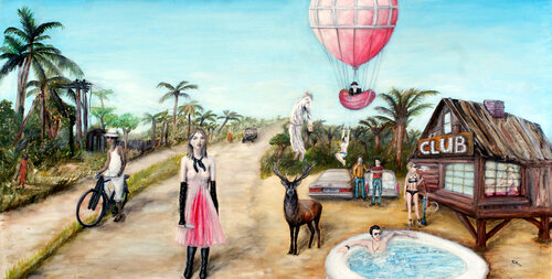 TATORT Mutterland #TA-II di Falk Richwien, Pittura in vendita su Singulart