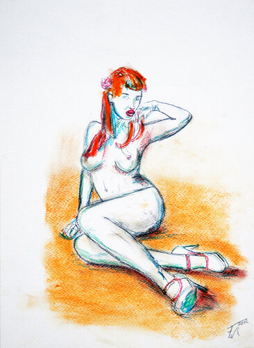 LD-O-34 par Falk Richwien, Dessin en vente sur Singulart