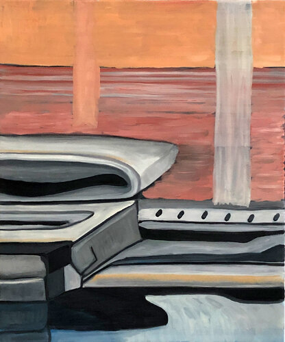 Neue Landschaft Nr. 1 van Erdogan Bulut, Schilderij te koop op Singulart