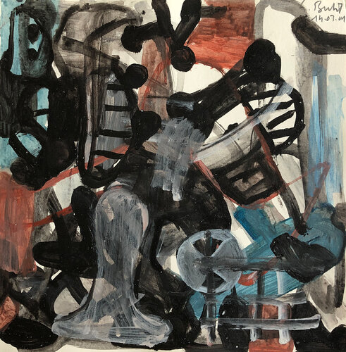 Nr. 04-März by Erdogan Bulut, Work on Paper for Sale on Singulart