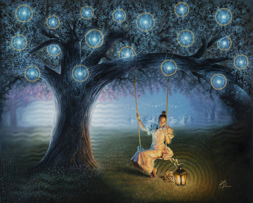 The Ancestral Tree von Ken Dewar, Malerei kaufen auf Singulart