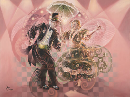 I Remember the Dance de Ken Dewar, Pintura a la venta en Singulart