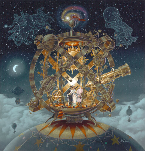 The Stargazers von Ken Dewar, Malerei kaufen auf Singulart