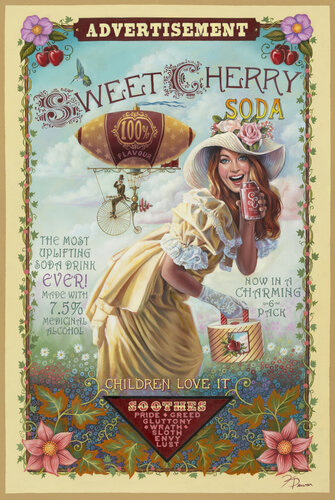 SWEET CHERRY von Ken Dewar, Malerei kaufen auf Singulart