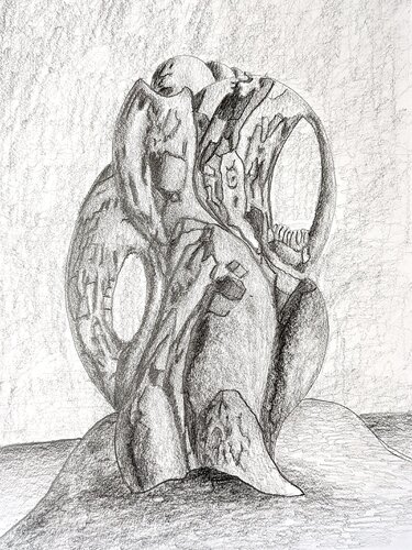 Wreck by Massimo Castronuovo, Drawing for Sale on Singulart
