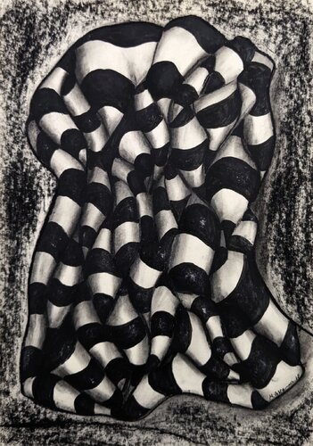 Waves of silence von Massimo Castronuovo, Zeichnungen kaufen auf Singulart