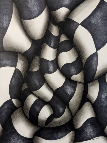 Flows of Reality von Massimo Castronuovo, Zeichnungen kaufen auf Singulart